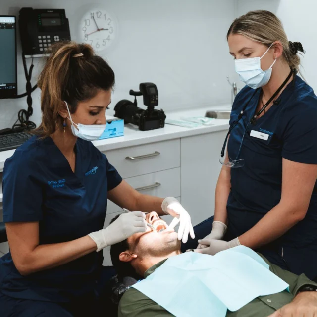 Did you know that it's Dental Health Week? 🦷✨ This week is all about Dental Health Education and spreading awareness of the importance of maintaining your oral health.

At Brisbane Smiles, we believe the best approach to Dental Health Maintenance is through preventative care & education. Our comprehensive approach involves:

👩‍⚕️ Major Dental Check-Up with a Dentist once every 2 years
🦷 Minor Dental Check-Up with a Dentist every 6 months
🪥 Dental Clean & Care with OHT/Hygienist every 6 months
🌟Preventative & Oral Hygiene Advice during Dental Clean appointments

By following this Dental Care system, we ensure that your smile remains healthy for a lifetime ✨ 

#brisbanesmiles #smilesofbrisbane #dentalcare #dentalhealthweek