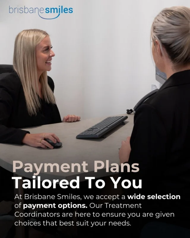 Dental Payment Options at Brisbane Smiles 💙 Here at Brisbane Smiles, it is our priority that you receive the dental care you need. 🦷✨

We accept a wide selection of payment options, accept all major Australian health funds, and offer flexible payment plans. Our friendly Treatment Coordinators are here to guide you through the choices and find the option that best suits you.

To learn more about our payment options, visit the link in our bio or call us on 3870 3333 to book your appointment. 💫

#brisbanesmiles #brisbanedentist #paymentplans

⚠️ Results vary. All surgical procedures carry risks. Seek advice from a qualified health practitioner and seek a second opinion.