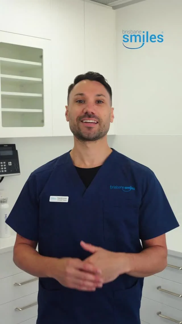 Achieve a Brighter Smile at Brisbane Smiles! 😁
From in-chair whitening to take-home custom trays, we ensure you have the best option to remove stubborn stains from coffee, tea, red wine, and everyday life. Our professional Teeth Whitening solutions are tailored to fit your lifestyle and give you a smile you can be proud of.

Why choose professional whitening over store-bought products?
✅ A whiter, brighter-looking smile
✅ Experience up to 8 shades whiter teeth
✅ Choice between In-Clinic or Take-Home Teeth Whitening
✅ Treatment performed by professionals with results you can see and trust

Book your complimentary Teeth Whitening consultation today via the link in our bio or call us on 3870 3333. ✨

#teethwhitening #brisbanesmiles #brisbanedentist #brightersmile #brisbaneteethwhitening

⚠️Treatment outcomes differ for each individual and cannot be guaranteed. All photos and videos feature actual patients and are for informational purposes only. All surgical or invasive procedures carry risks. Before proceeding, consult a qualified health practitioner and seek a second opinion. Go to bsmiles.au/txinfo to learn about potential risks and important treatment considerations.