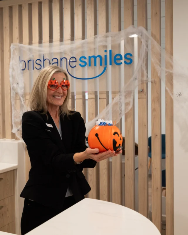 Our Team Is Getting Into the Spooky Spirit! ๐ Wishing all our patients a fang-tastic Halloween full of treats and healthy smiles!
We know Halloween is the season for treats, but looking after your teeth during this time is important! Here are some tips for keeping your sweet tooth safe and scaring away those cavities! ๐ป
โข Moderation is key: Enjoy your favourite treats, but do not go overboard. 
โข Stay hydrated: Drink plenty of water to rinse away sugar.
โข Stick to your regular tooth brushing routine: Brush twice a day, morning and night. Donโt forget to floss!
โข Choose healthy snacks: Cheese, crunchy vegetables like carrots, and apples help neutralise acids and clean teeth naturally.
Wishing you a fang-tastic Halloween full of treats and smiles! ๐
#haloween #brisbanesmiles #brisbanedentist
โ ๏ธ Results vary. All surgical procedures carry risks. Seek advice from a qualified health practitioner and seek a second opinion.