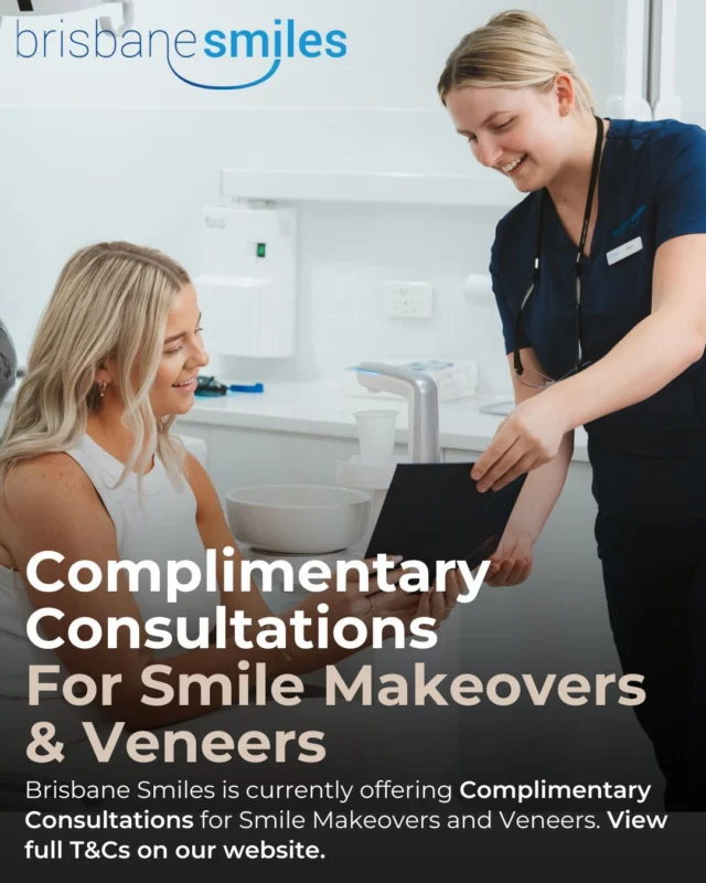 Smile Makeovers & Veneers: discover your best options with a complimentary consultation! ✨

At Brisbane Smiles, our Smile Makeovers and Veneers are designed to create natural-looking results that are customised for you.

Why consider Smile Makeovers or Veneers? 
✅ Smile Makeovers – a complete transformation tailored to your facial features and personal preferences.
✅ Veneers –  ultra-thin, porcelain layers bonded to your teeth, giving you a long-lasting, polished smile, improving colour, shape, and symmetry.

At the consultation appointment, you can visualise and preview your potential new smile with a Digital Smile Design, allowing you to see what’s possible before any treatment begins.

Why book your complimentary consultation with Brisbane Smiles?
✔️ 77 years of trusted care and expertise
✔️ Personalised consultations designed around your goals
✔️ Advanced technology to plan your treatment with precision
✔️ A comfort-first approach every step of the way

Book your complimentary Smile Makeover or Veneers consultation today by visiting the link in our bio or by calling 3870 3333. 

View full T&Cs on our website, link in bio. Offer valid until 31 March 2026.

#brisbanesmiles #brisbanedentist #freeconsults #brisbanesmilemakeovers #brisbaneveneers #smiletransformation #bestbrisbanedentist

⚠️ Treatment outcomes differ for each individual and cannot be guaranteed. All photos and videos feature actual patients and are for informational purposes only. All surgical or invasive procedures carry risks. Before proceeding, consult a qualified health practitioner and seek a second opinion. Go to bsmiles.au/txinfo for important treatment considerations.
