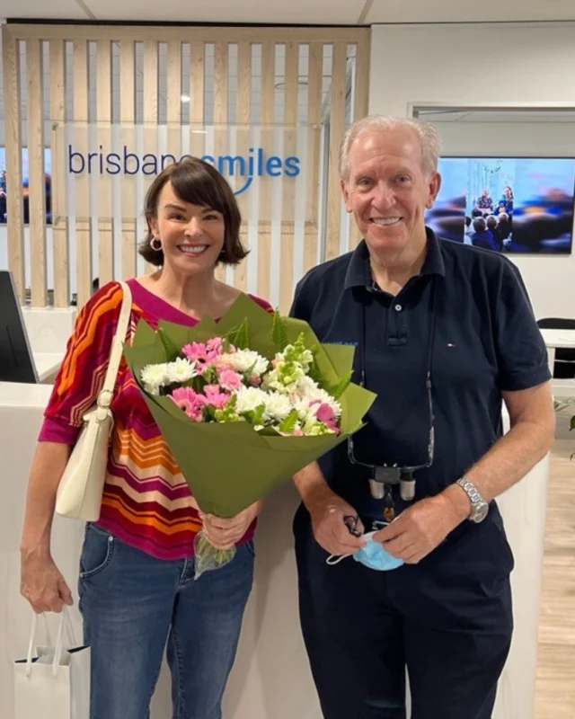 At Brisbane Smiles, we absolutely love seeing our patients’ smiles and being the ones to make you grin during your visit! 😁 

We take pride in knowing our patients leave feeling valued and cared for. Thank you for trusting us with your dental care. 

Your smiles truly make our day! 💙💐 

 #BrisbaneSmiles #Brisbanedentist #Generaldentist 

 ⚠️ Results vary. All surgical procedures carry risks. Seek advice from a qualified health practitioner and seek a second opinion.
