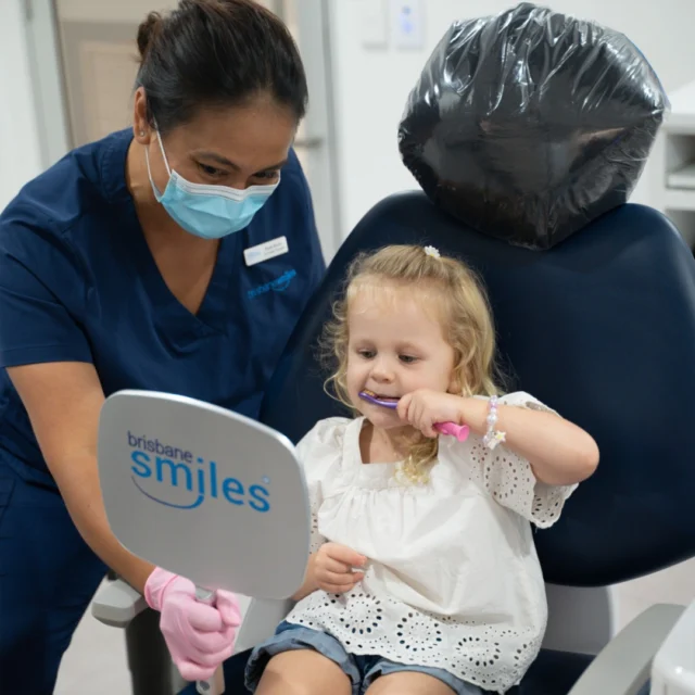 Teaching early oral health habits makes all the difference in keeping your child's teeth happy and healthy. 

Discovering how to brush their teeth properly, up and down, zigzags and with little circles helps keep those little tooth aches away. 

Book in for our upcoming Children's Day on Monday, July 6th! Call 3870 3333 or book online at www.bsmiles.au to secure your child's appointment.

#brisbanesmiles #toothfairy #oralhealth